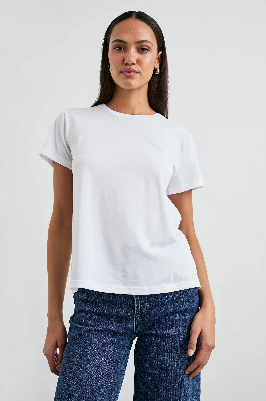 CLASSIC CREW NECK T-SHIRT - WHITE