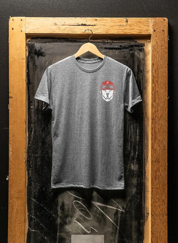 NO ONE IS COMING TO SAVE YOU TEE - GREY