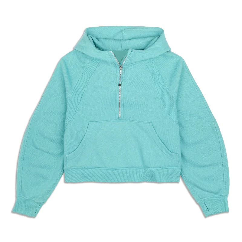 Scuba Oversized Half-Zip Hoodie