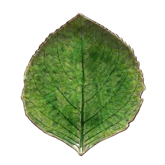 Riviera Tomate Hydrangea Leaf Plate 22cm